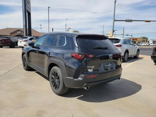 Jet Black Mica 2025 Mazda CX-50 2.5 S Preferred Package