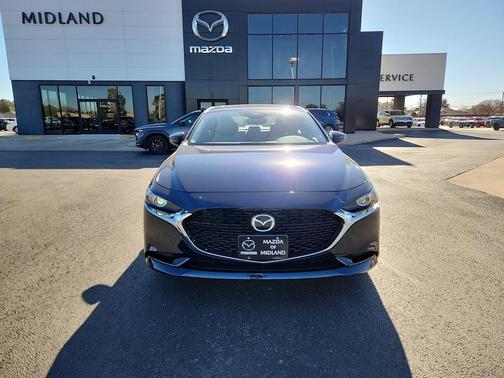 Deep Crystal Blue Mica 2026 Mazda Mazda3 FWD w/Preferred Package