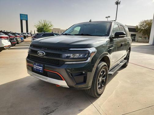Forged Green Metallic 2022 Ford Expedition Timberline