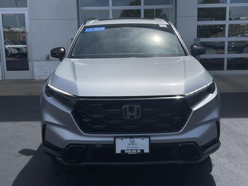 Lunar Silver Metallic 2024 Honda CR-V Hybrid Sport AWD