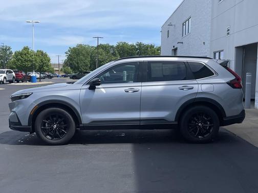 Lunar Silver Metallic 2024 Honda CR-V Hybrid Sport AWD