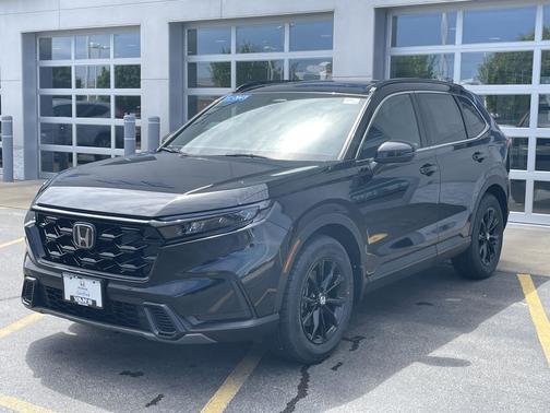 Crystal Black Pearl 2023 Honda CR-V Hybrid Sport AWD