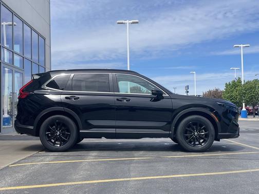 Crystal Black Pearl 2023 Honda CR-V Hybrid Sport AWD