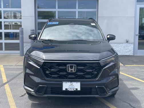 Crystal Black Pearl 2023 Honda CR-V Hybrid Sport AWD