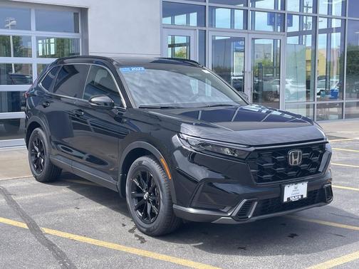 Crystal Black Pearl 2023 Honda CR-V Hybrid Sport AWD