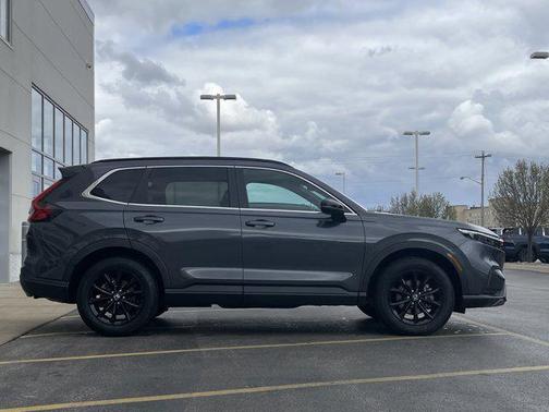 Meteorite Gray Metallic 2024 Honda CR-V Hybrid Sport AWD