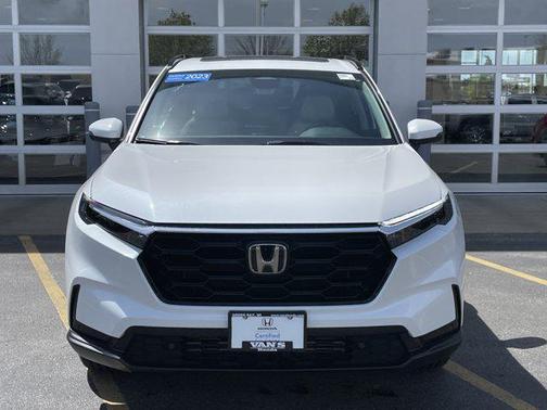 Platinum White Pearl 2023 Honda CR-V EX-L