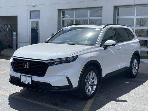 Platinum White Pearl 2023 Honda CR-V EX-L