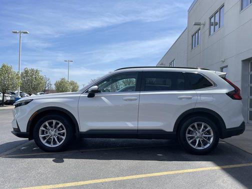 Platinum White Pearl 2023 Honda CR-V EX-L