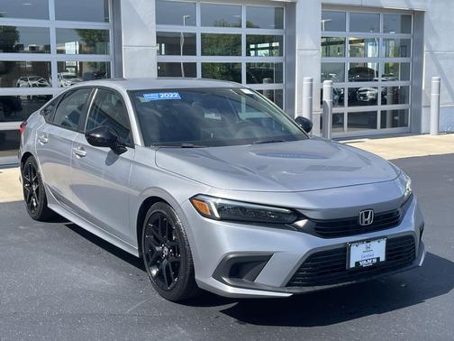 Silver Metallic 2022 Honda Civic Sport
