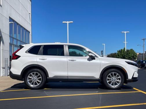 Platinum White Pearl 2024 Honda CR-V EX-L AWD