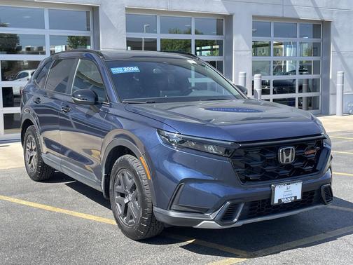 Canyon River Blue Metallic 2026 Honda CR-V Hybrid TrailSport AWD