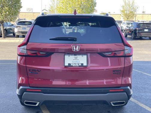 Radiant Red 2026 Honda CR-V Hybrid Sport-L AWD