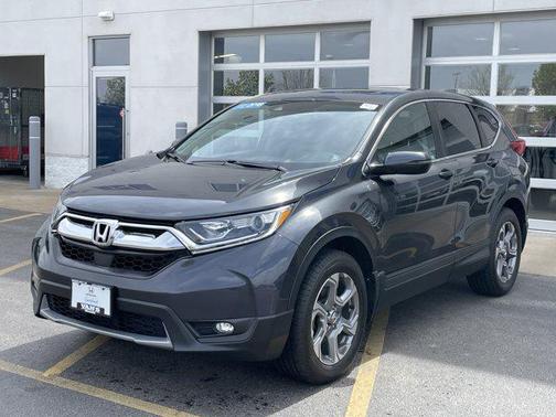 Gunmetal Metallic 2018 Honda CR-V EX-L