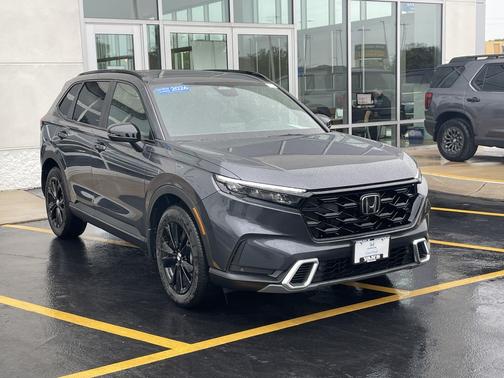 Gray Metallic 2026 Honda CR-V Hybrid Sport Touring AWD