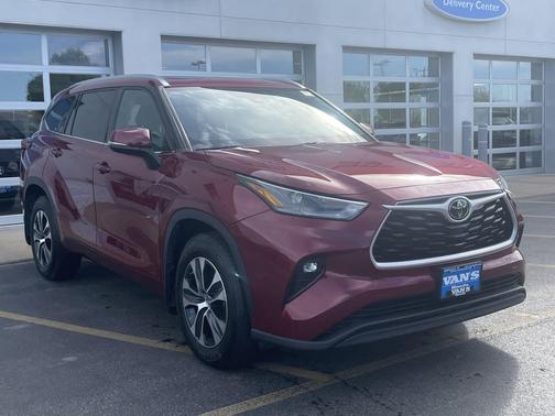 Ruby Flare Pearl 2021 Toyota Highlander XLE