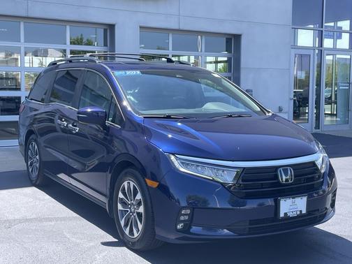 Obsidian Blue Pearl 2023 Honda Odyssey EX-L