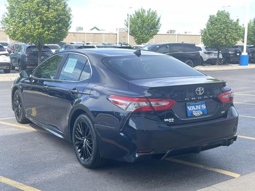 Galactic Aqua Mica 2019 Toyota Camry LE