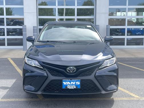 Galactic Aqua Mica 2019 Toyota Camry LE