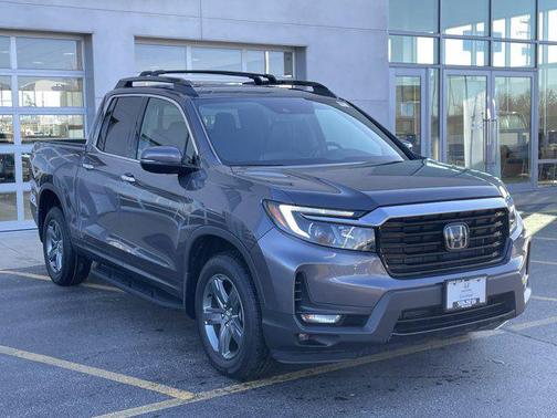 Modern Steel Metallic 2023 Honda Ridgeline RTL-E