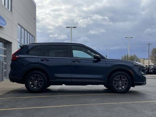 Canyon River Blue Metallic 2026 Honda CR-V Hybrid TrailSport AWD