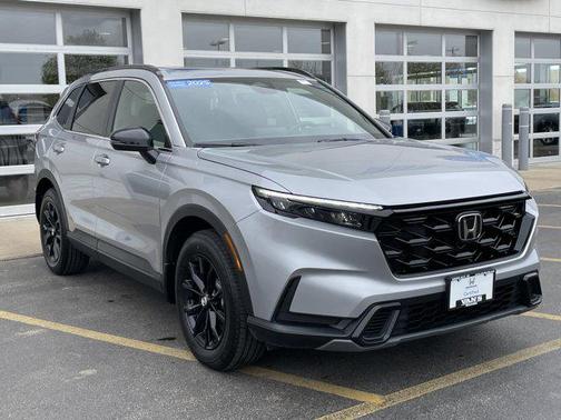 Silver Metallic 2025 Honda CR-V Hybrid Sport AWD