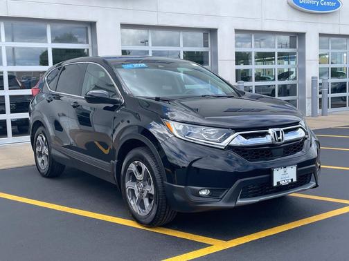 Crystal Black Pearl 2018 Honda CR-V EX