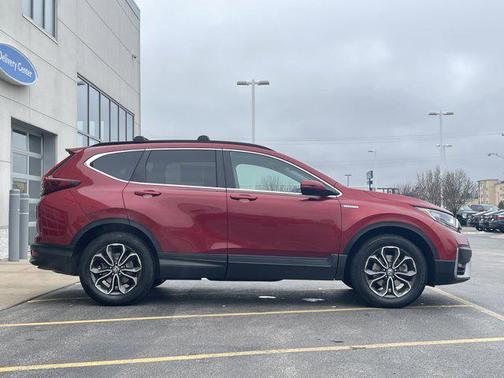 Radiant Red Metallic 2021 Honda CR-V Hybrid EX