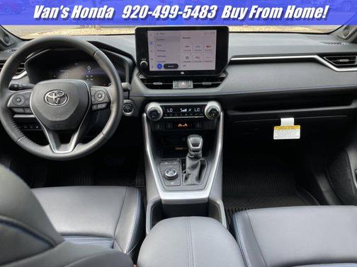 Magnetic Gray Metallic/Midnight Black Metallic 2024 Toyota RAV4 Hybrid SE