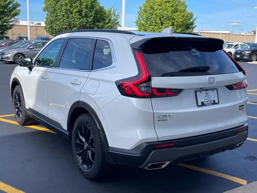 Platinum White Pearl 2023 Honda CR-V Hybrid Sport AWD