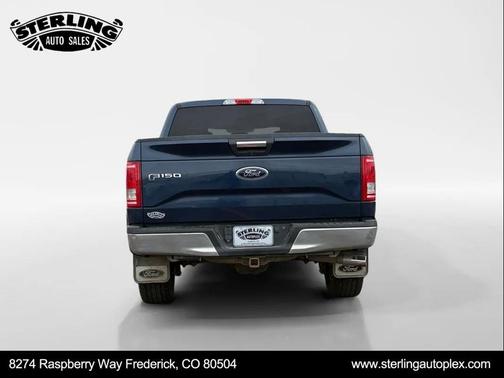 Blue 2017 Ford F-150 XLT