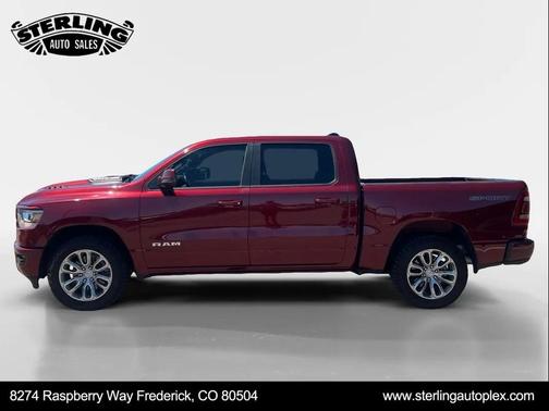 Delmonico Red Pearlcoat 2023 RAM 1500 Laramie