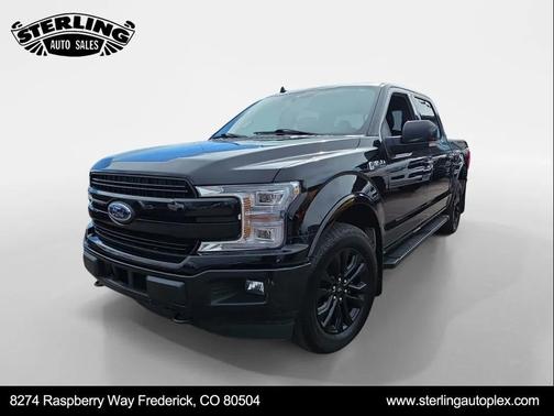 Agate Black Metallic 2020 Ford F-150 Lariat