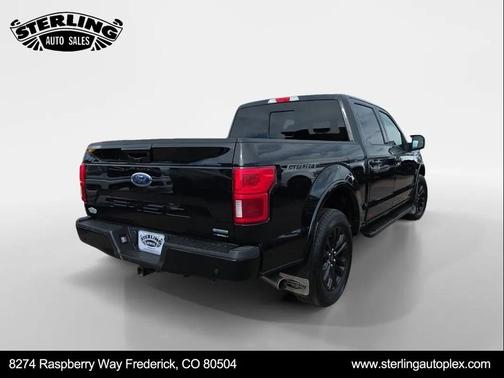 Agate Black Metallic 2020 Ford F-150 Lariat