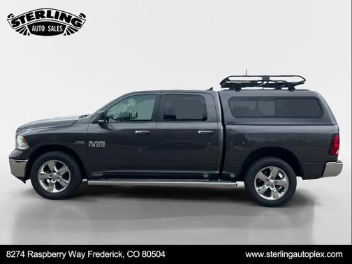 Granite Crystal Metallic Clearcoat 2018 RAM 1500 Big Horn