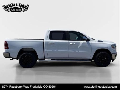 Bright White Clearcoat 2023 RAM 1500 Laramie