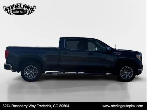 Pacific Blue Metallic 2020 GMC Sierra 1500 SLE