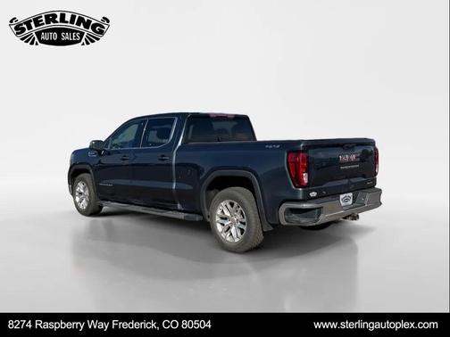 Pacific Blue Metallic 2020 GMC Sierra 1500 SLE