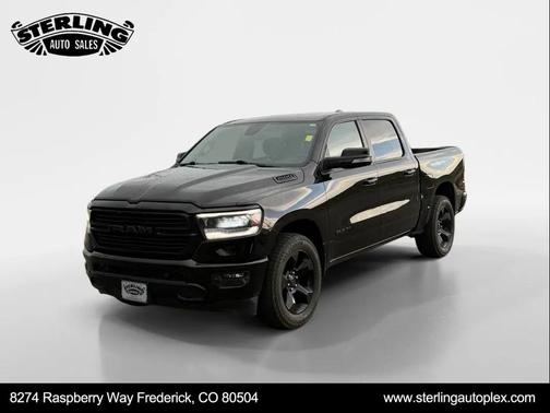 Diamond Black Crystal Pearlcoat 2019 RAM 1500 Big Horn