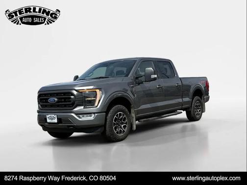 Gray 2022 Ford F-150 XLT