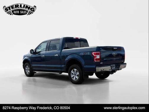Blue 2020 Ford F-150 XLT