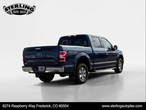 Blue 2020 Ford F-150 XLT