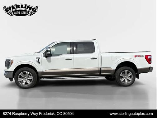White 2022 Ford F-150 Lariat