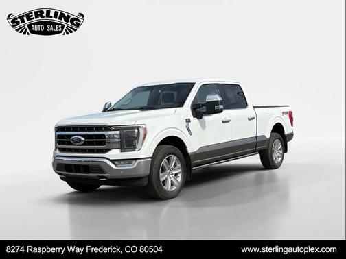White 2022 Ford F-150 Lariat
