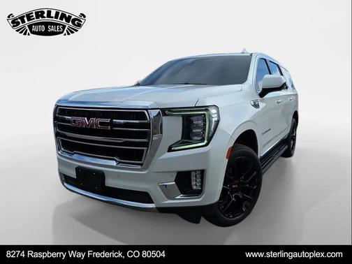 White 2023 GMC Yukon SLT