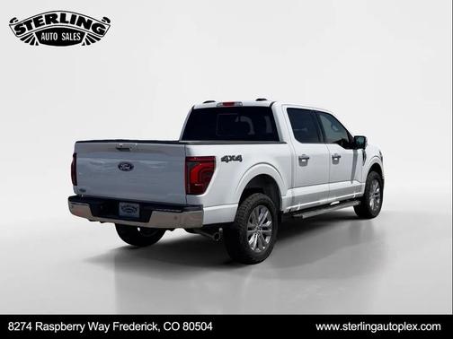 White 2024 Ford F-150 Lariat