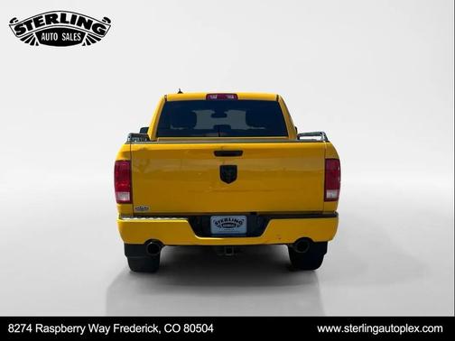 Yellow 2019 RAM 1500 Express