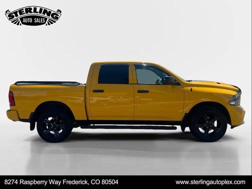 Yellow 2019 RAM 1500 Express