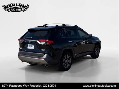 Midnight Black Metallic 2022 Toyota RAV4 Hybrid Limited