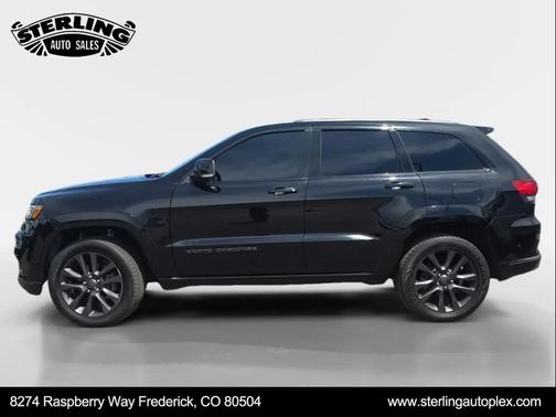Diamond Black Crystal Pearlcoat 2018 Jeep Grand Cherokee High Altitude